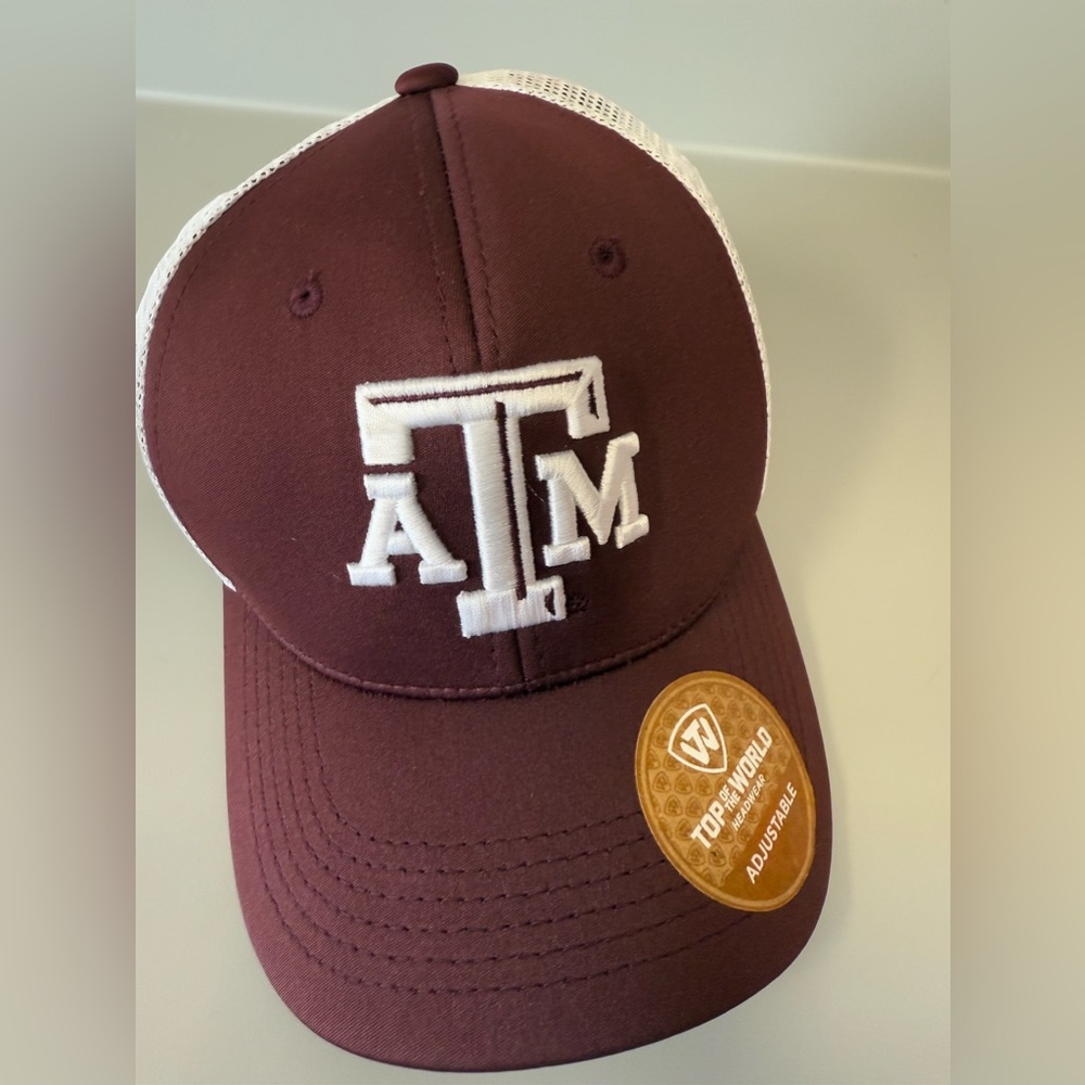Texas A&M Aggies Top of the World Trucker Hat New - Picture 3 of 7